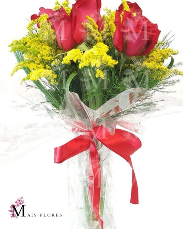 Delicadeza em Rosas  no vidro