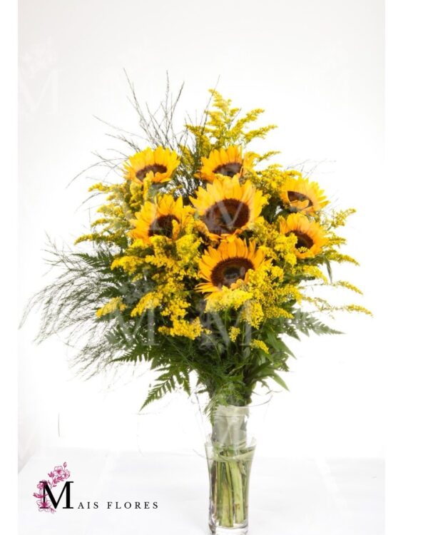 Tradicional Buquet em embalagem celofane ou vidro