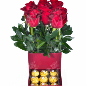 Especial rosas e bombons!