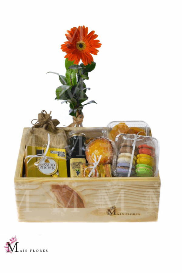 Café box  Mais flores